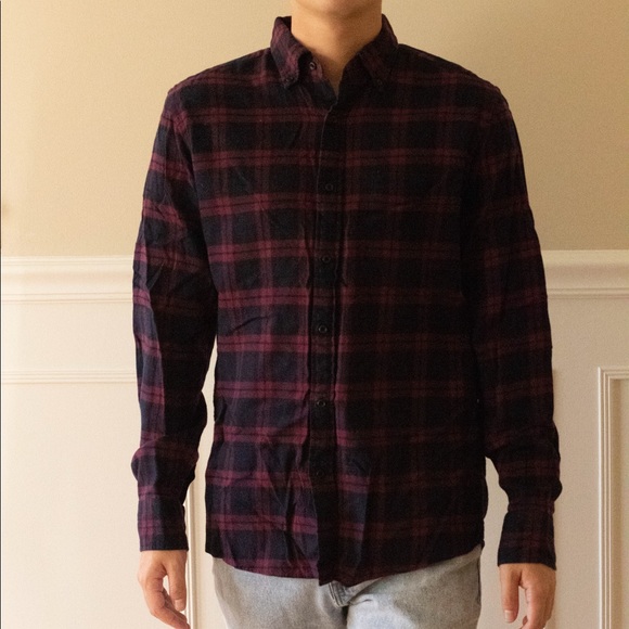 UNIQLO Flannel Shirt - Picture 1 of 4